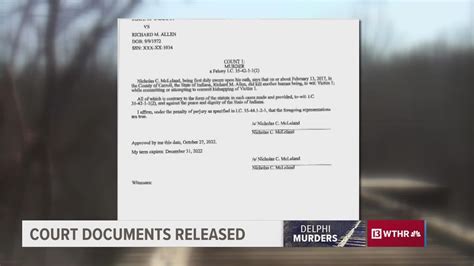 delphi leaked documents|What we learned from unsealed Delphi murders documents